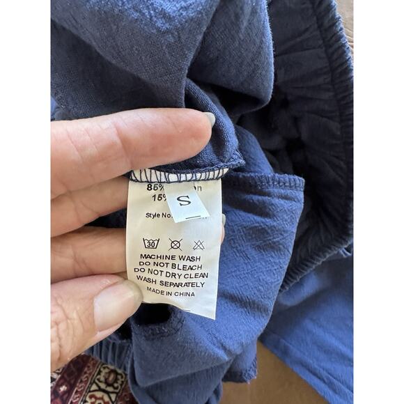 Women's Joggers with Pockets - High Waisted Sweatpants Tapered Leg Size S - Picture 3 of 5